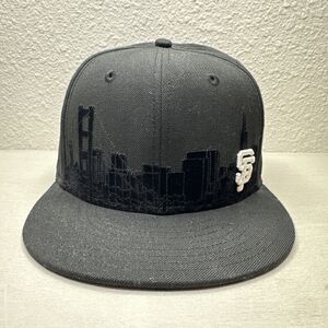 San Francisco Giants New Era Fitted 7 3/8 Skyline Logo MLB Baseball Hat